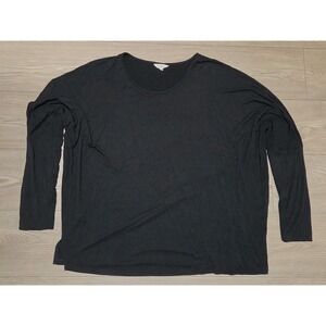 Bamboo Body Top Shirt Womens‎ 3XL Black Designed Bamboo Viscose Plus Size